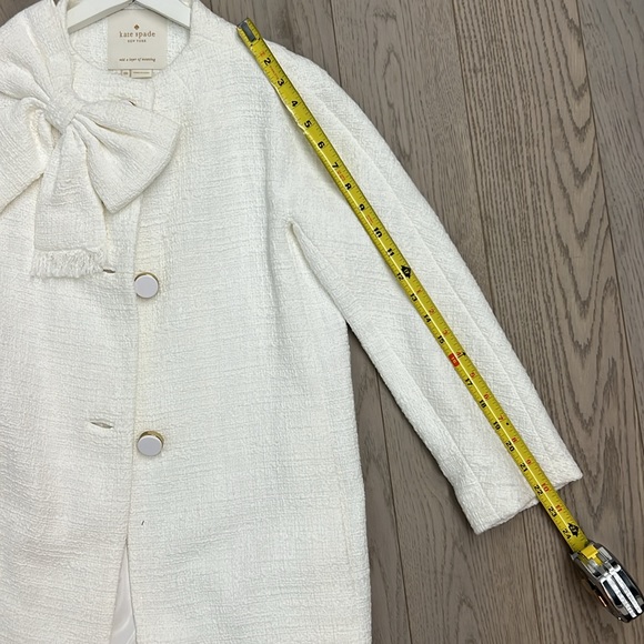 NWT kate spade Dorothy Tweed Coat, XXS - Picture 12 of 16